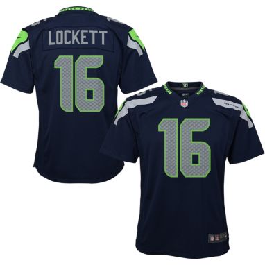 sorry, Nike Youth Seattle Seahawks Tyler Lockett #16 Navy Game Jersey is currently out of stock