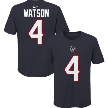 sorry, NFL Team Apparel Youth Houston Texans Deshaun Watson #85 Navy Player T-Shirt is currently out of stock