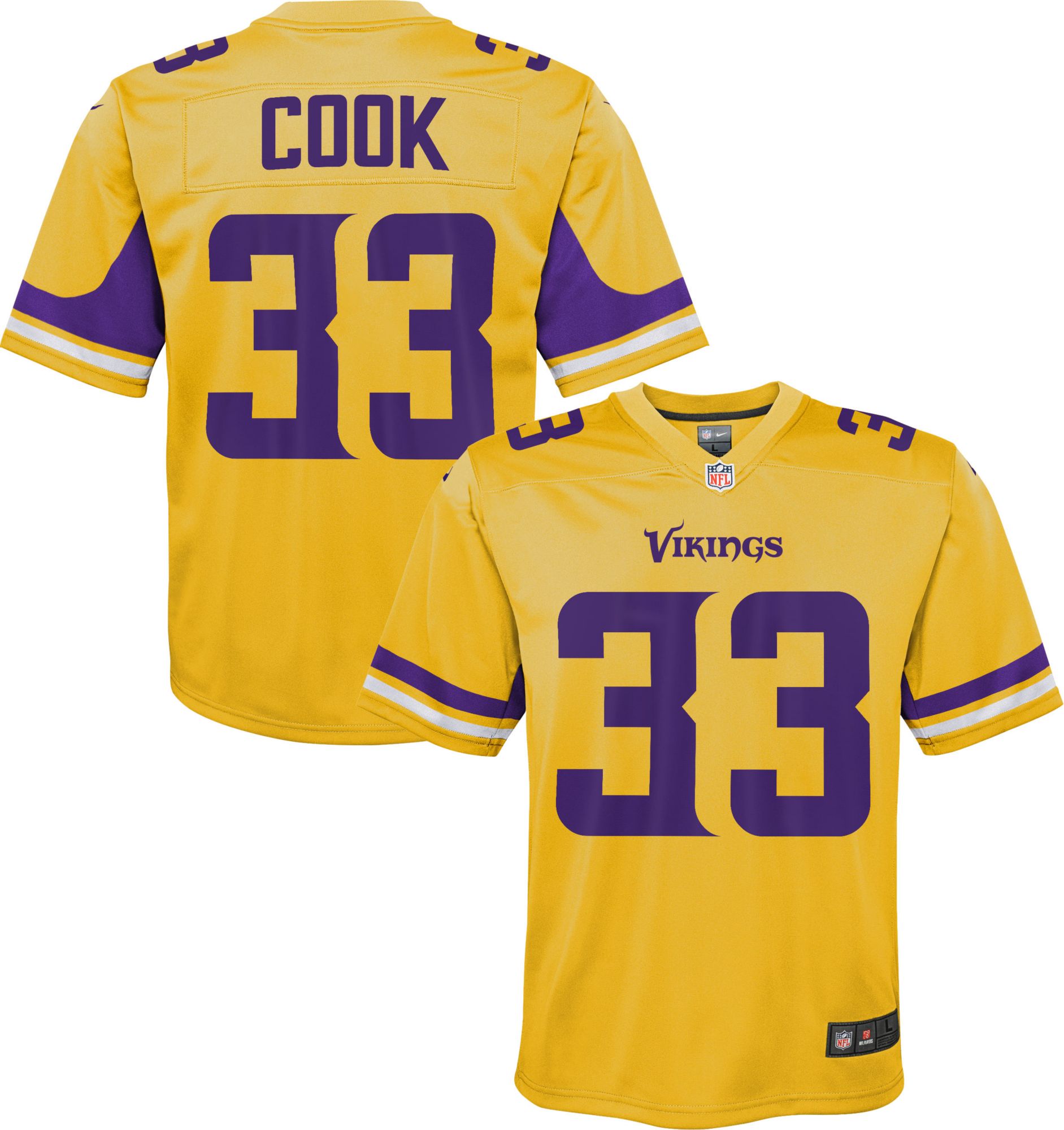 vikings yellow jersey