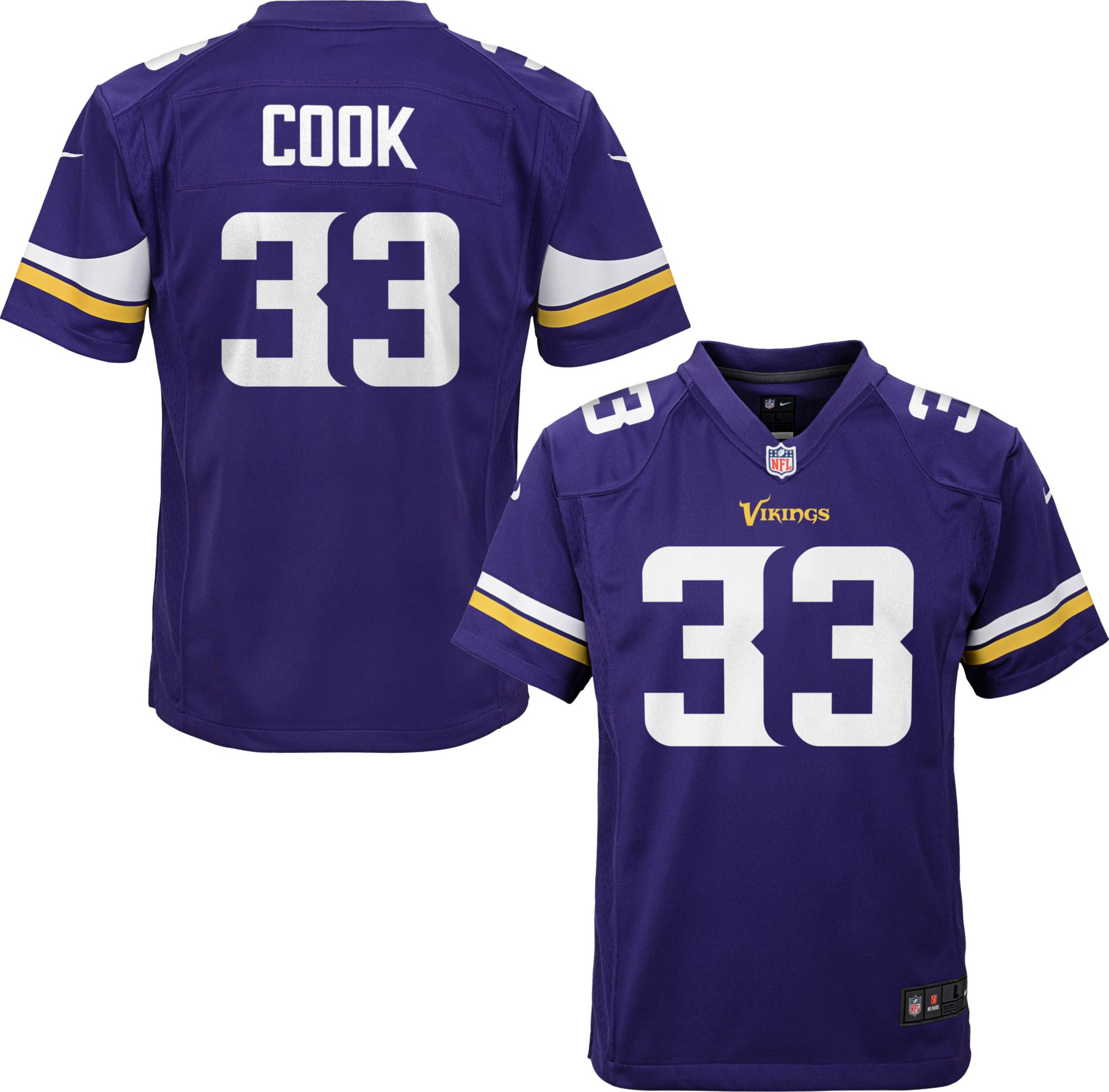 vikings 33 jersey