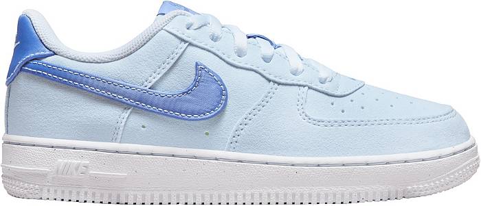 nike air force 1 blue and white