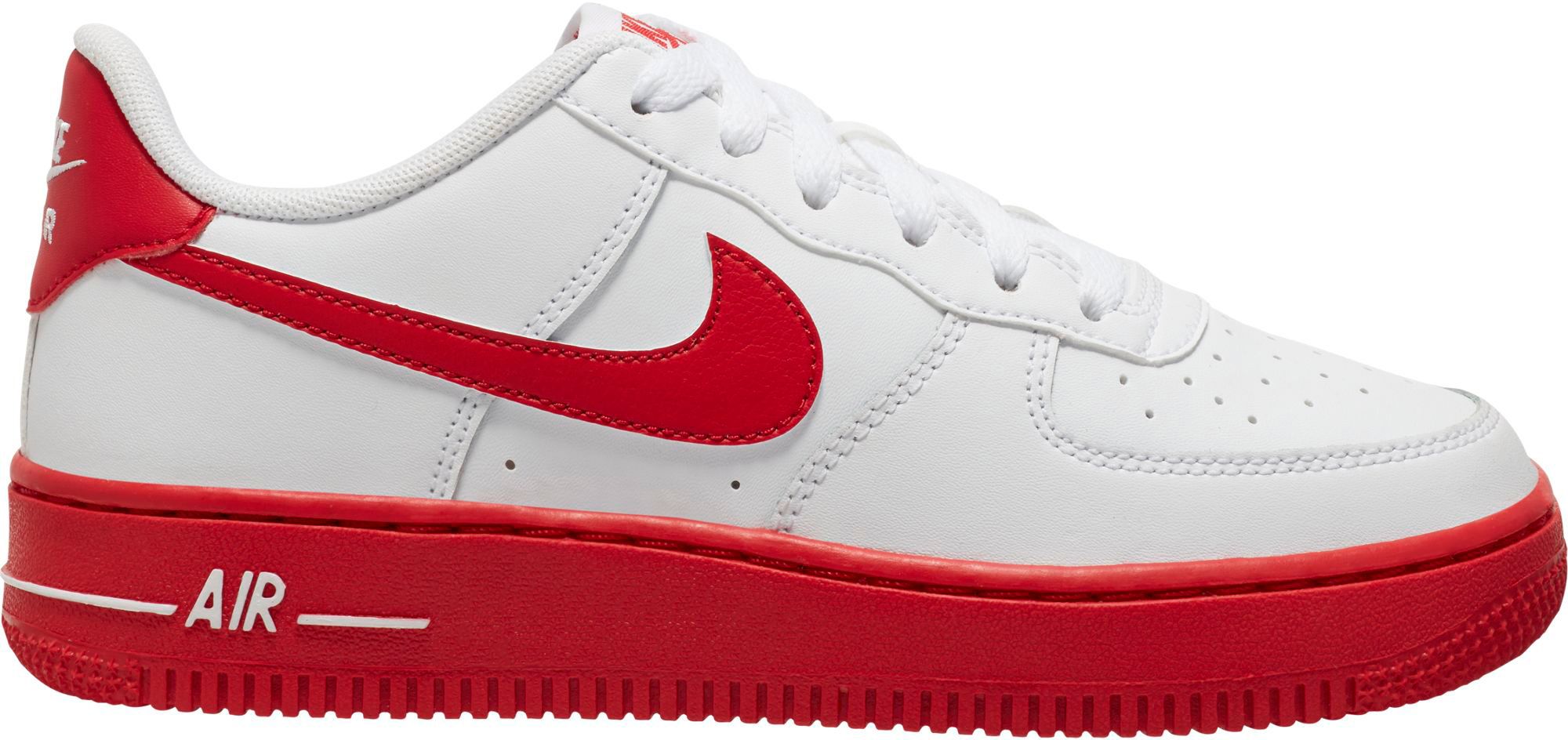 red air force ones kids