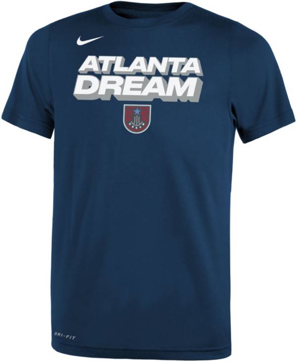 Nike Youth Atlanta Dream Navy Logo T-Shirt