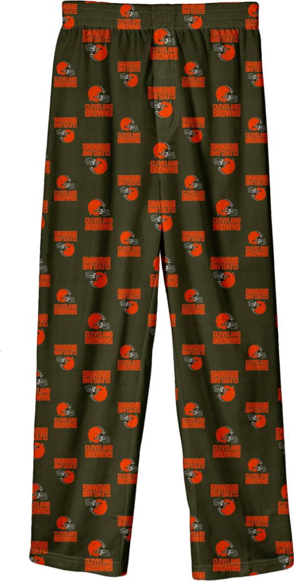 NFL Team Apparel Boys' Cleveland Browns Jersey Pajama Pants product image