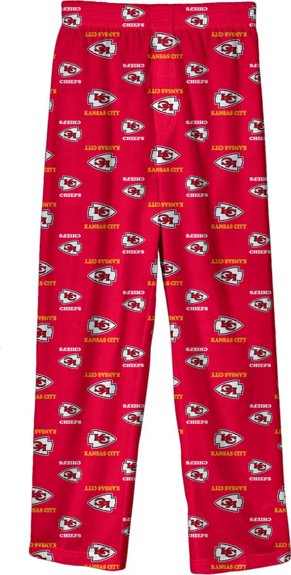 NFL Team Apparel Boys' Kansas City Chiefs Jersey Pajama Pants product image