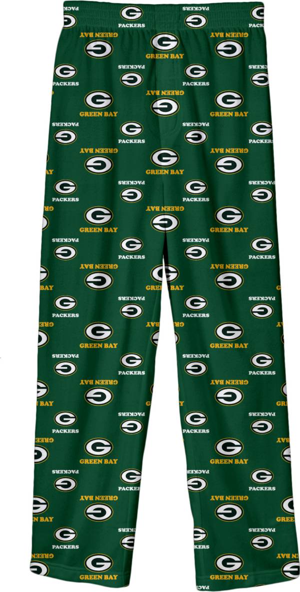 NFL Team Apparel Boys' Green Bay Packers Jersey Pajama Pants product image