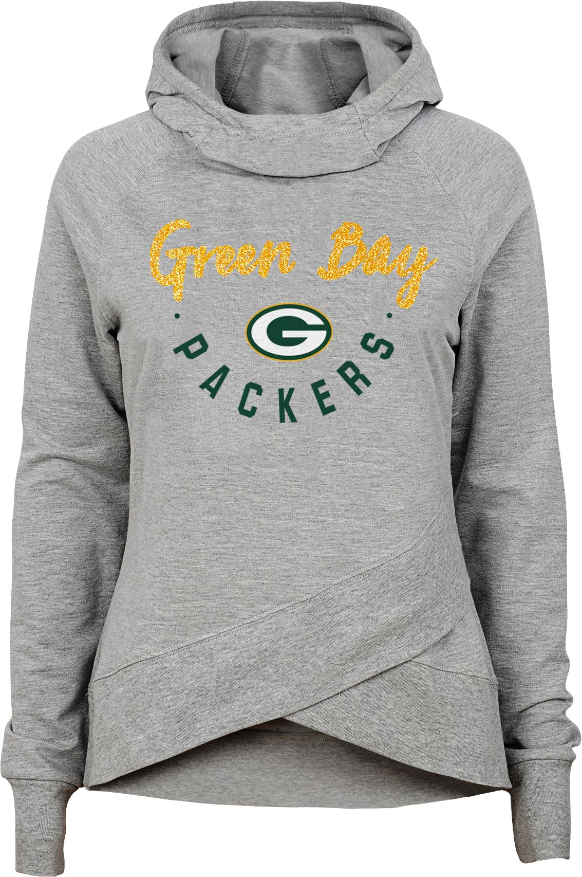 grey packers hoodie