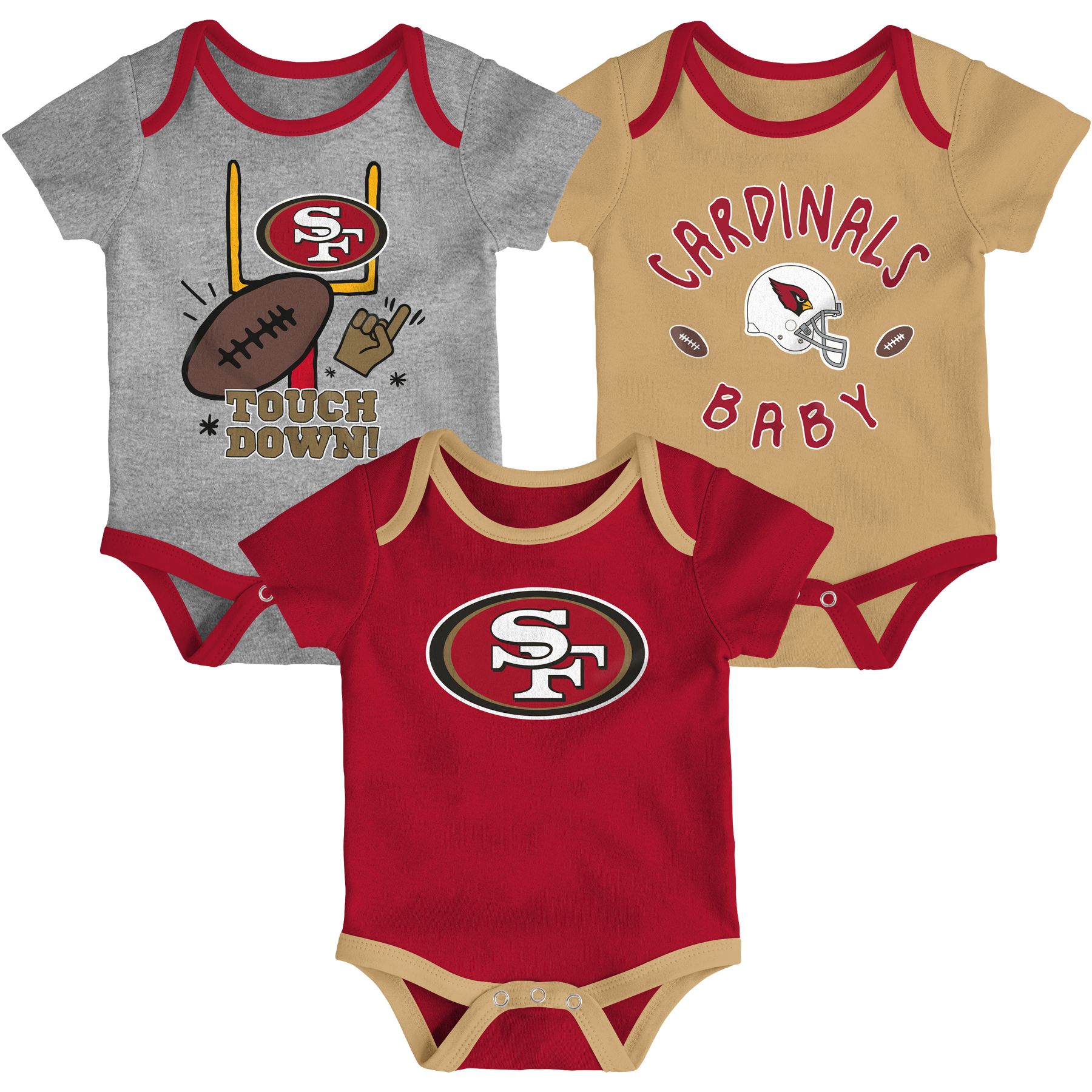 san francisco 49ers infant apparel