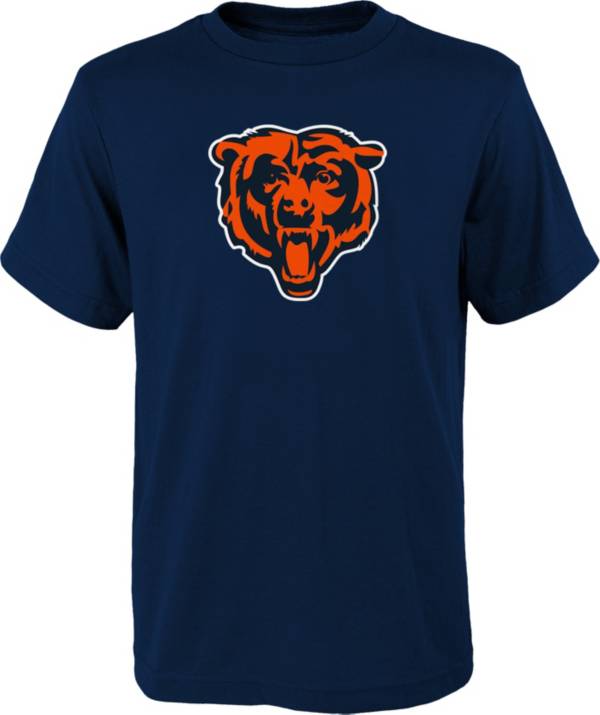 NFL Team Apparel Youth Chicago Bears Rash Guard Navy T-Shirt