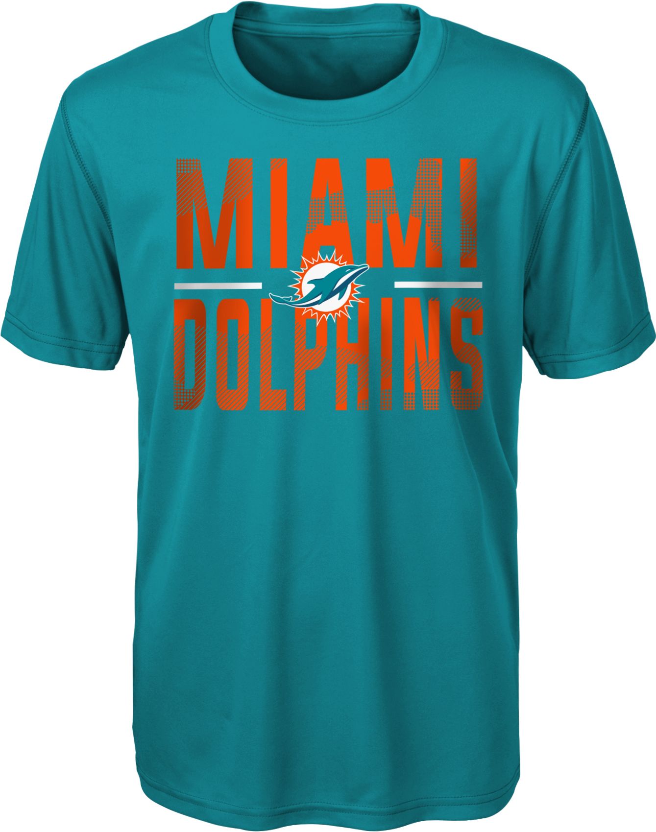NFL Team Apparel Youth Miami Dolphins 