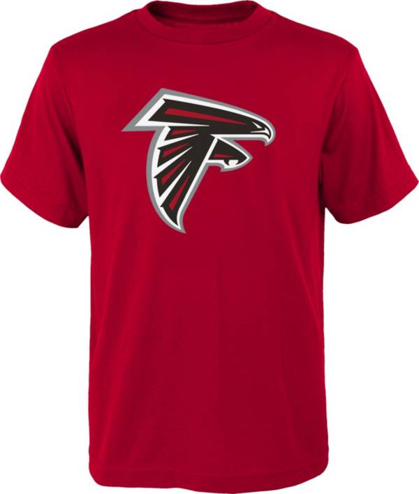 NFL Team Apparel Youth Atlanta Falcons Red Team Logo T-Shirt product image