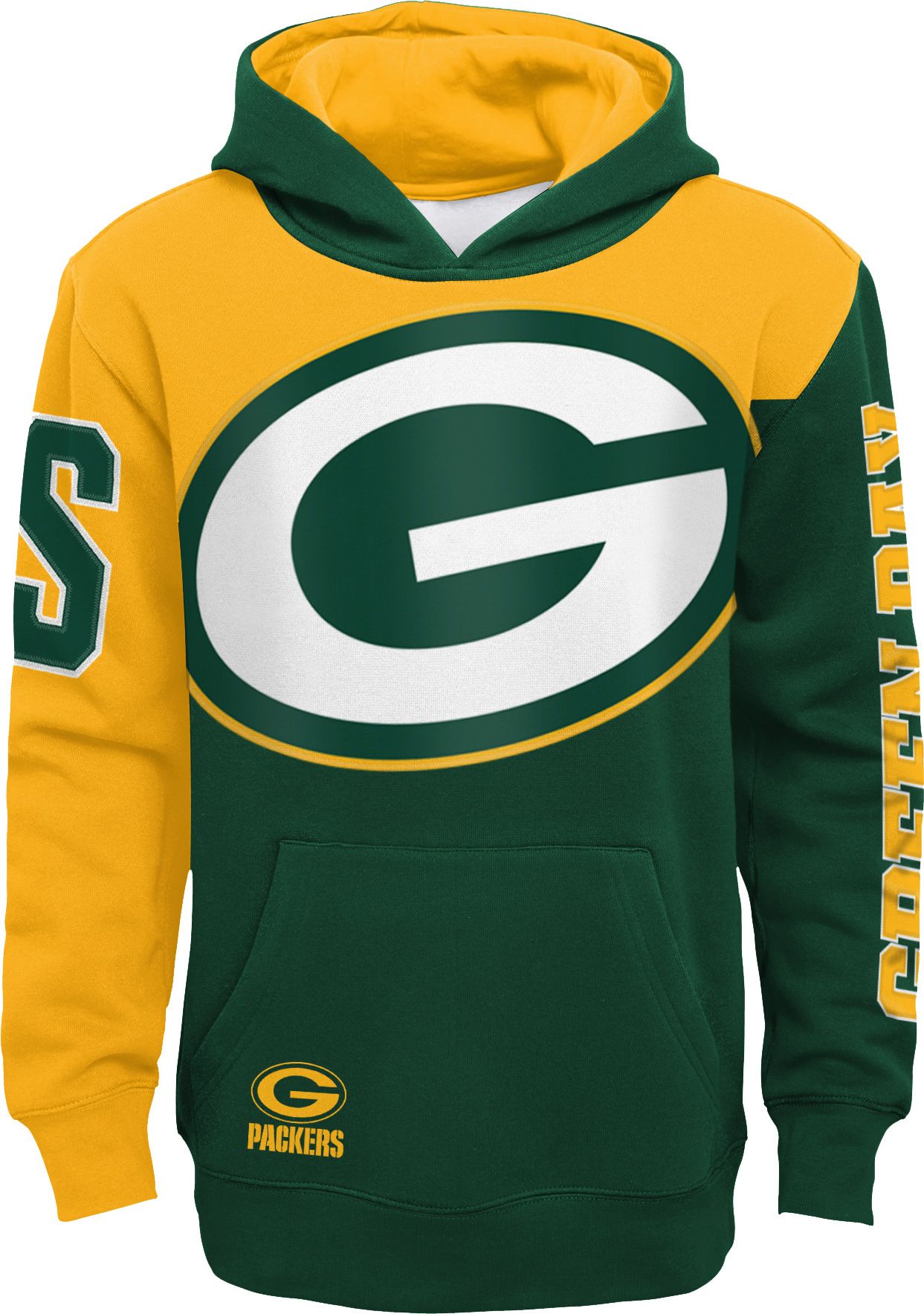 green bay packers kids sweatshirt