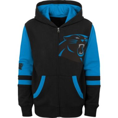 sorry, NFL Team Apparel Youth Carolina Panthers Color Block Full-Zip Hoodie is currently out of stock