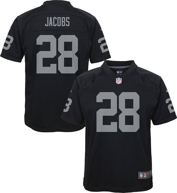 Youth Josh Jacobs Black Las Vegas Raiders Replica Player Jersey  : Sports & Outdoors