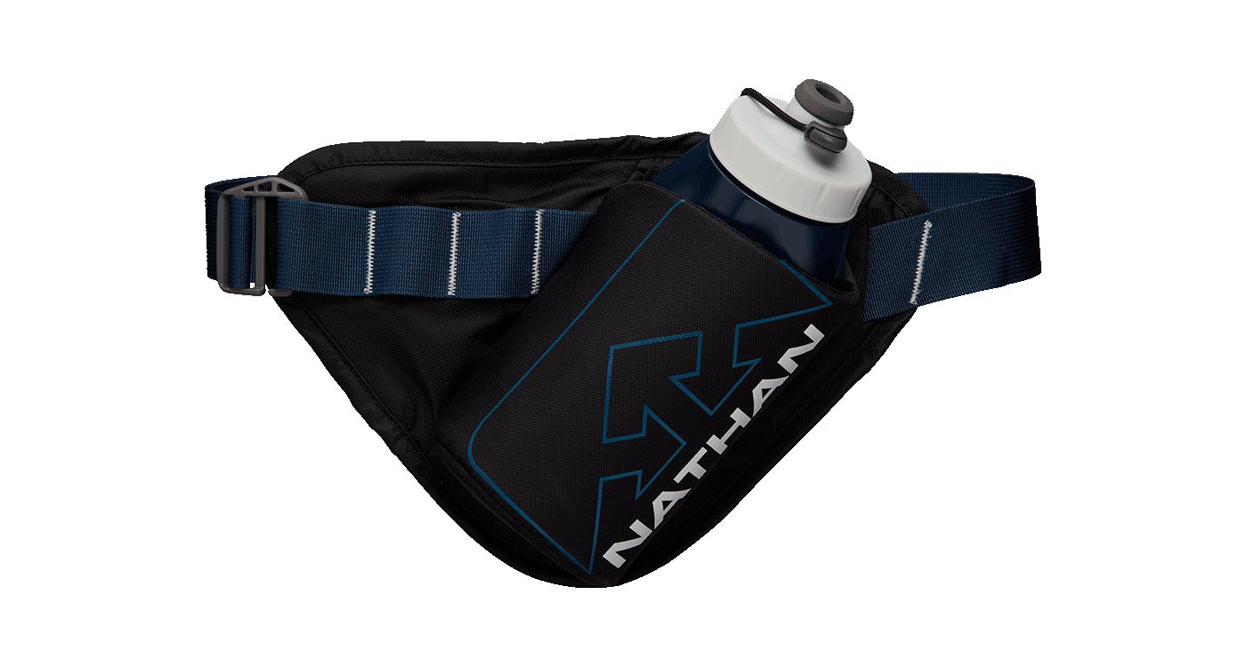 Nathan Peak Lite Hydration Waist Pak Black Sailor Blue