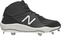 New Balance Men's Fresh Foam 3000 V5 Metal Baseball Shoe, Black/Yellow, 12