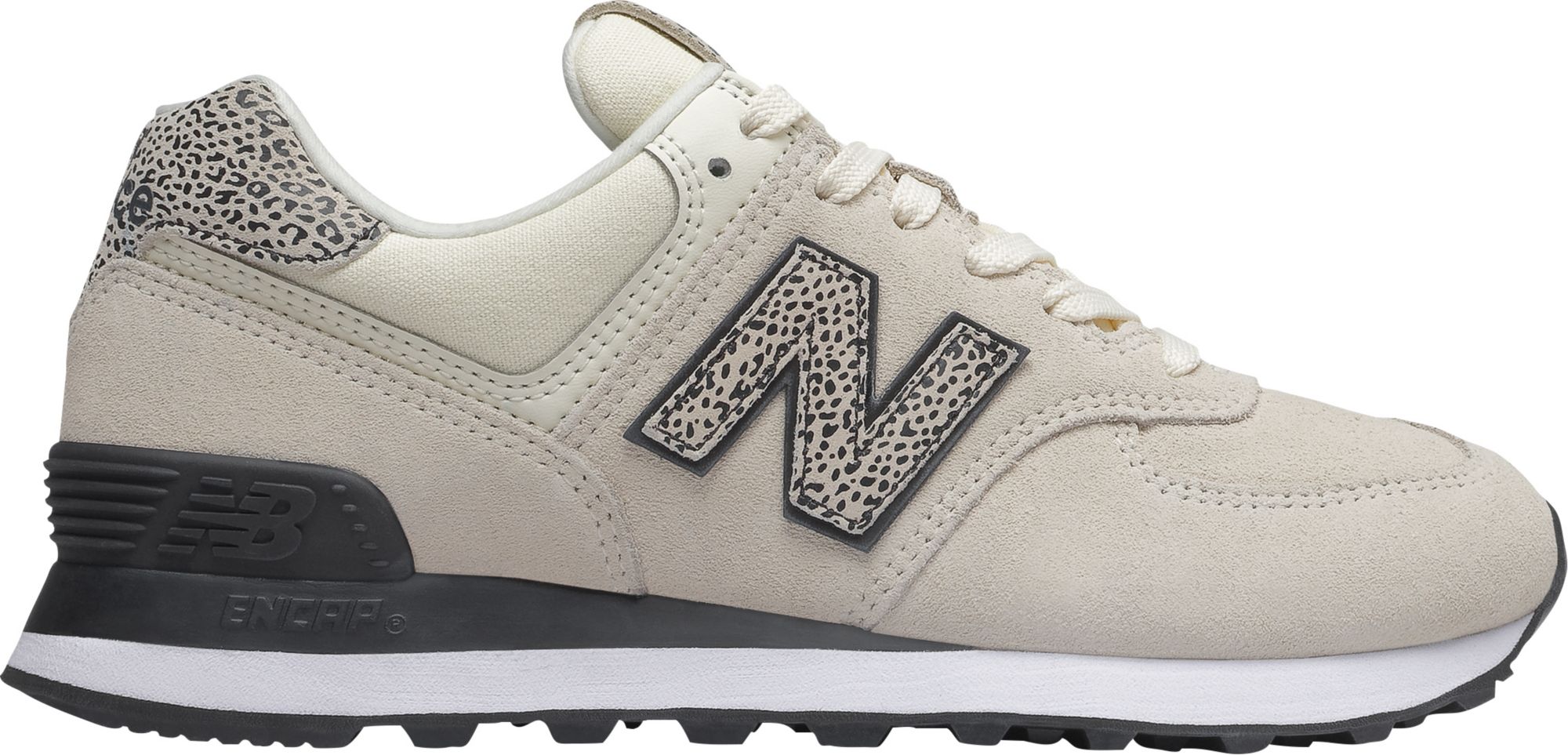 new balance 574 leopard sneaker