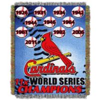 Louisville Cardinals Double Play Woven Throw Blanket