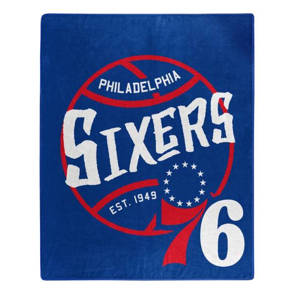 Philadelphia 76ers 50'' x 60'' Blacktop Raschel