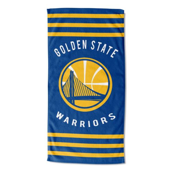 TheNorthwest Golden State Warriors Stripes Beach Towel