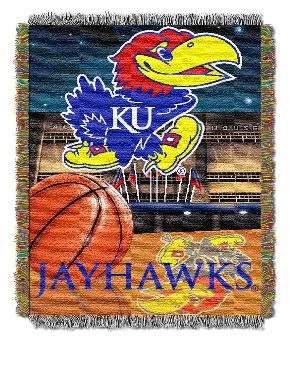 Northwest Kansas Jayhawks 50'' x 60'' Woven Blanket