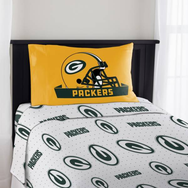 TheNorthwest Green Bay Packers Monument Twin Sheet Set