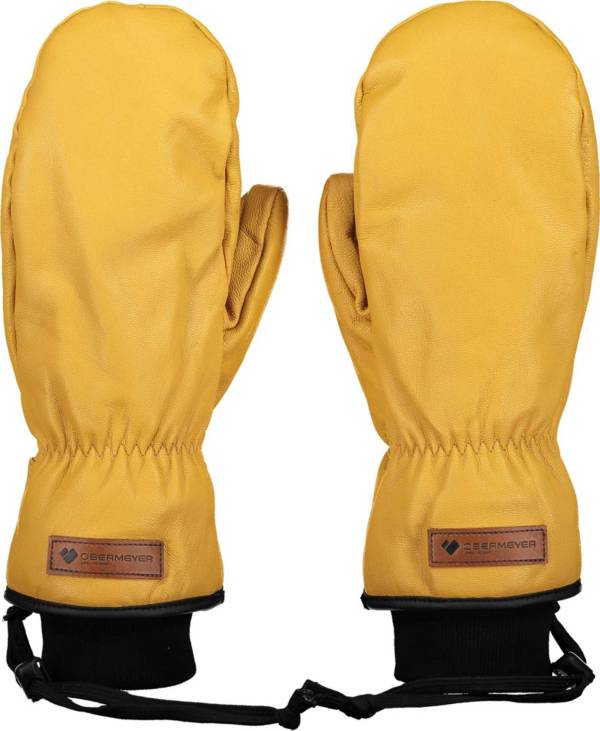 Obermeyer Men's Leather Mittens