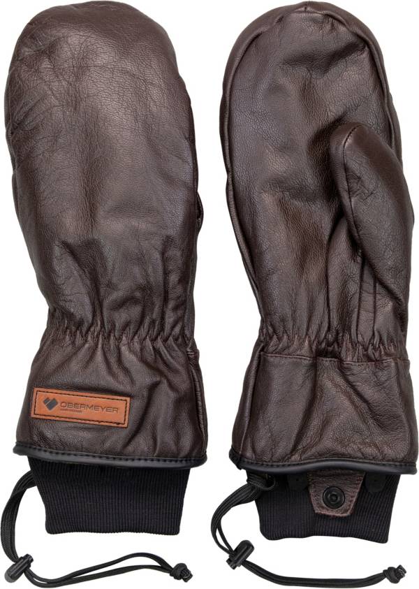 Mens store leather mittens