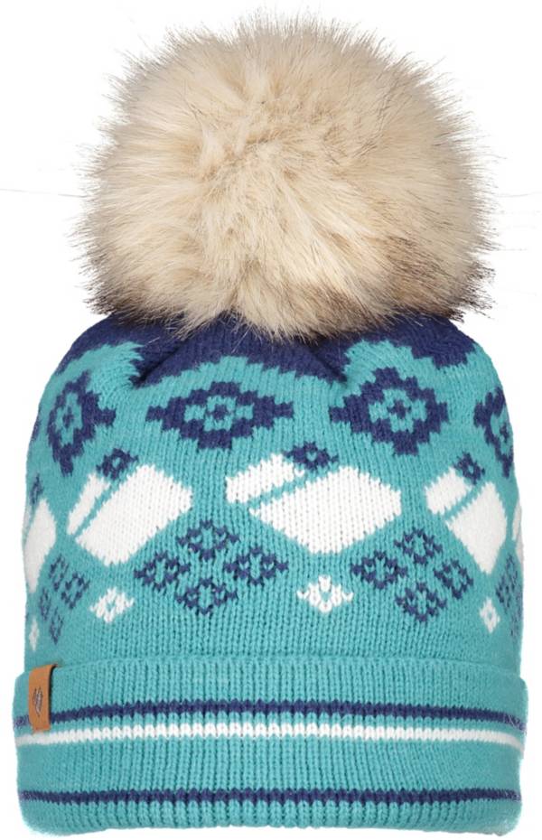 Obermeyer Women's Durango Faux Fur Pom Beanie product image
