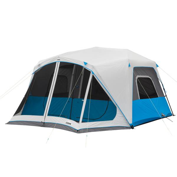 CORE Equipment 10 Person Lighted Instant Cabin Tent – Storage Steals &  Daily Deals