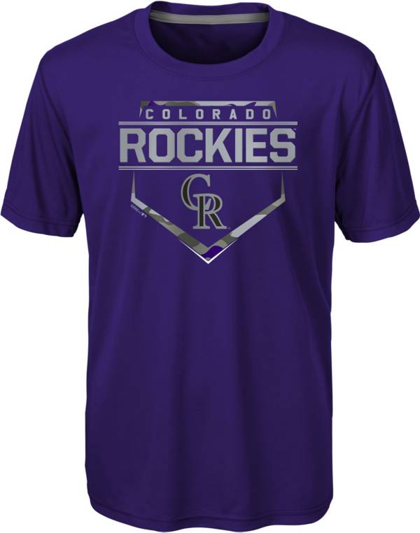 Gen2 Youth Colorado Rockies Purple 4-7 Eat My Dust T-Shirt