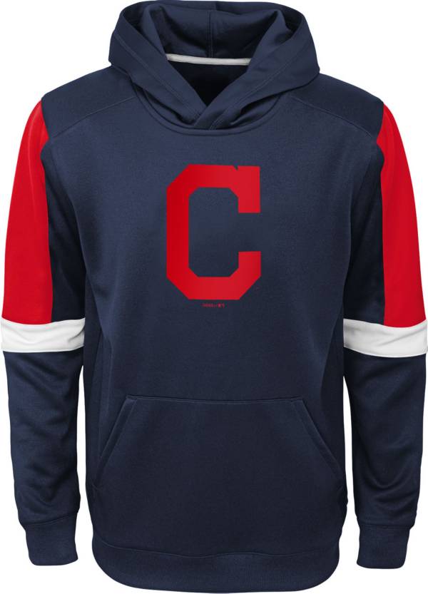 Gen2 Youth Cleveland Indians Navy Base Up Pullover Hoodie