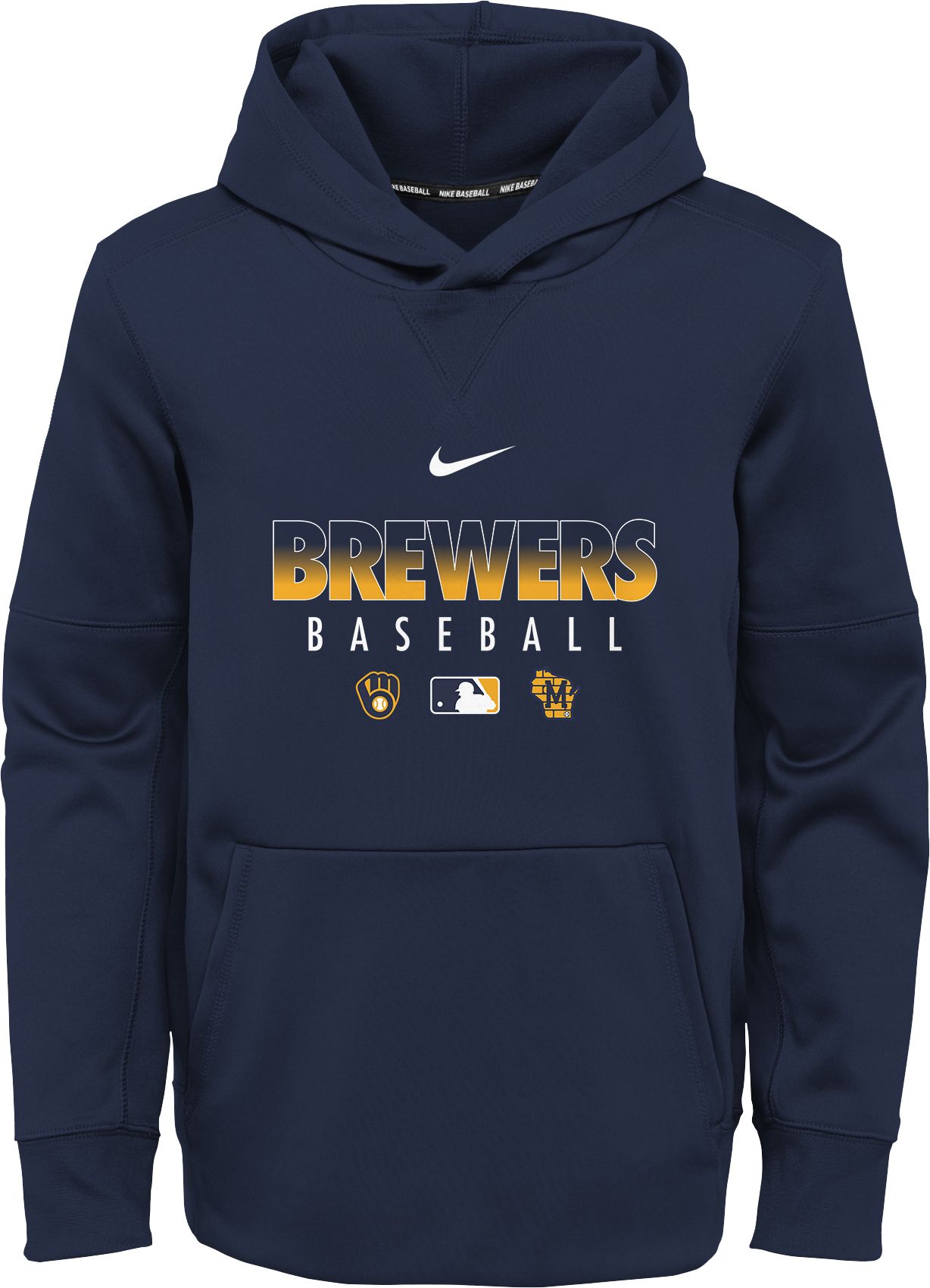 nike brewers hoodie