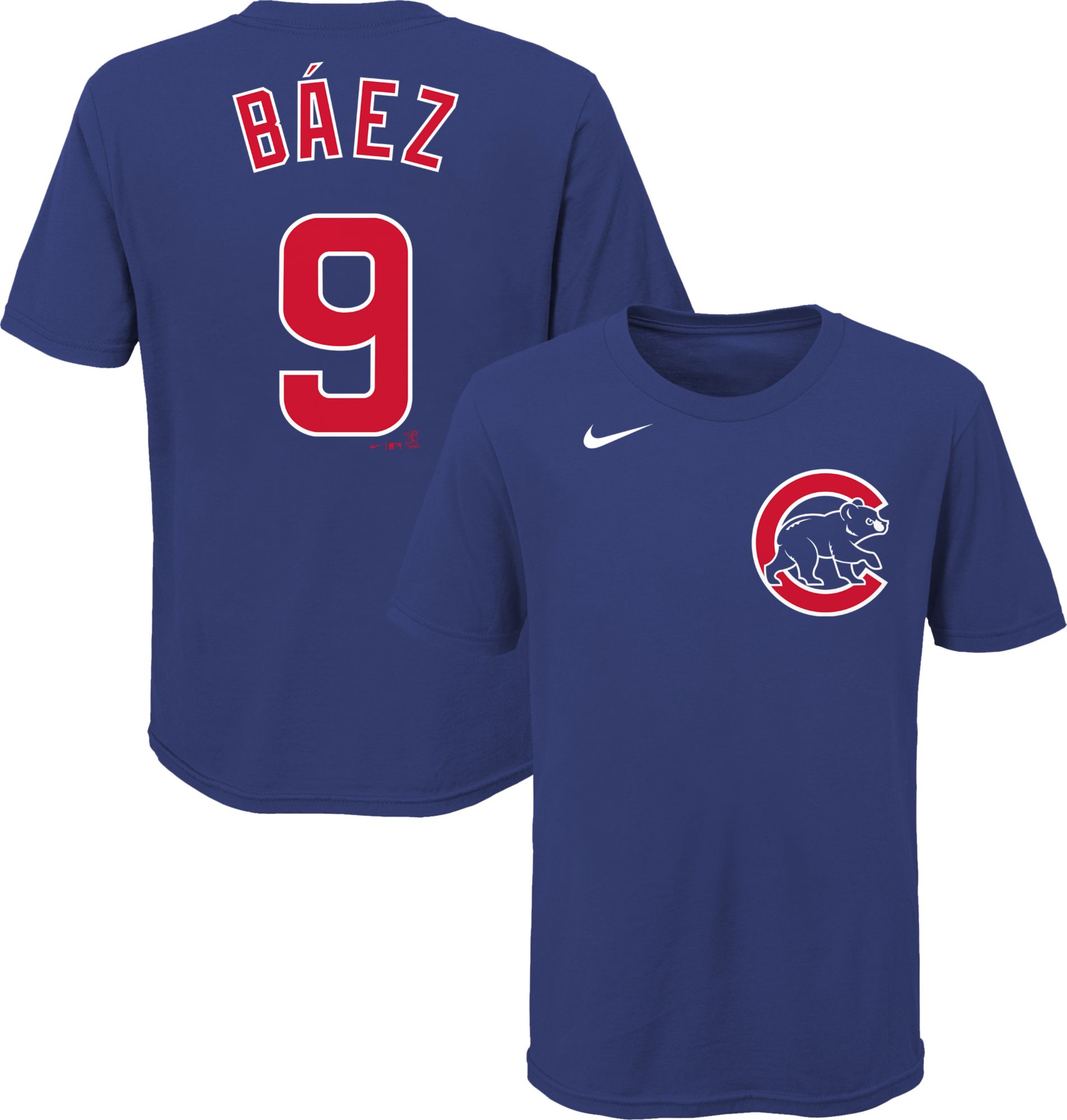 blue cubs shirt