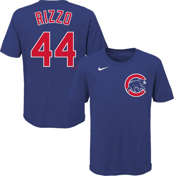 Nike Youth Chicago Cubs Anthony Rizzo #44 Blue T-Shirt