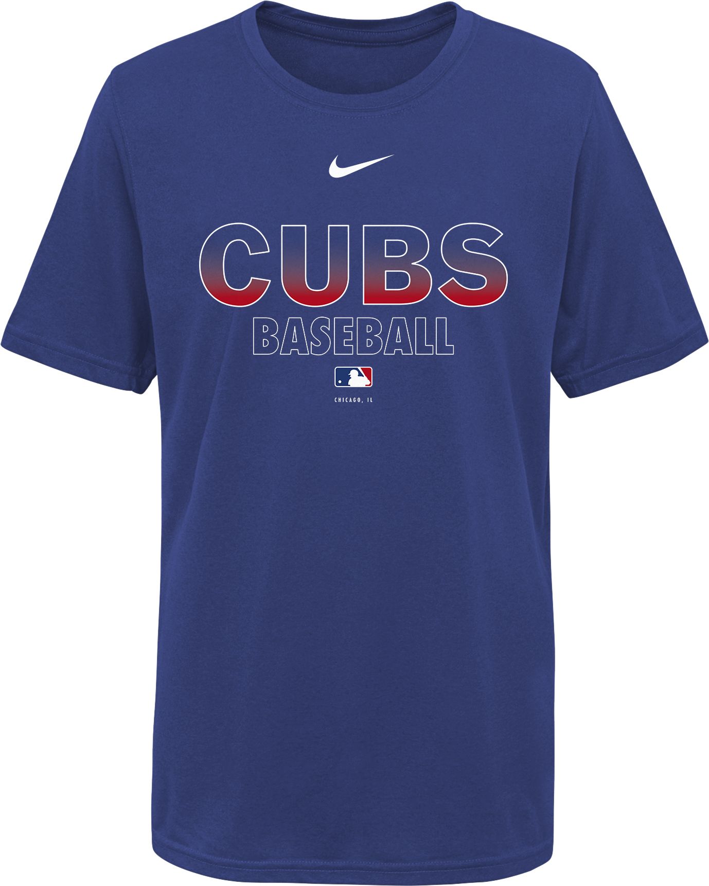 Nike Youth Chicago Cubs Blue Dri-FIT 