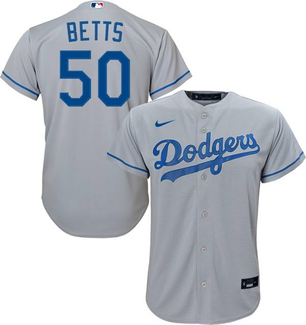 Nike Youth Replica Los Angeles Dodgers Mookie Betts #50 Cool Base