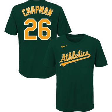sorry, Nike Youth Athletics Matt Chapman #26 Green T-Shirt is currently out of stock