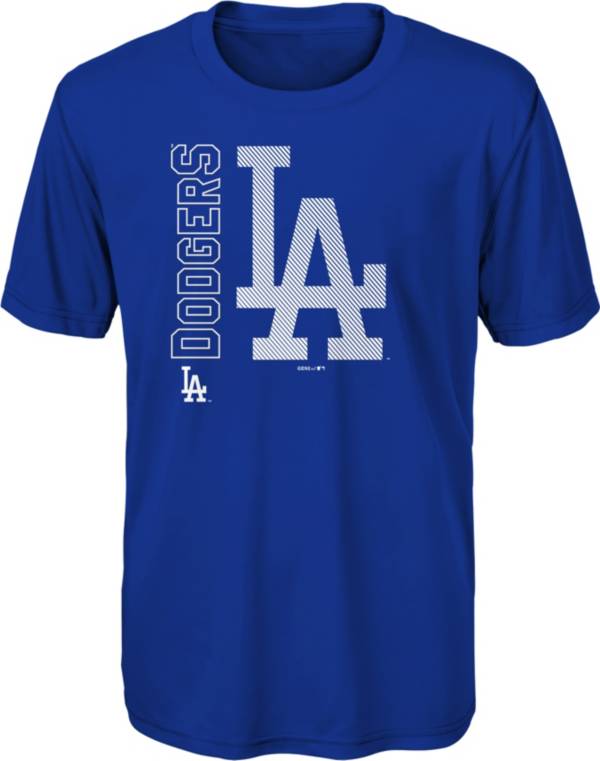 Gen2 Youth 4-7 Los Angeles Dodgers Royal Double Header T-Shirt