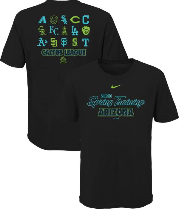 Nike Youth Black 2020 Spring Training Cactus League T-Shirt