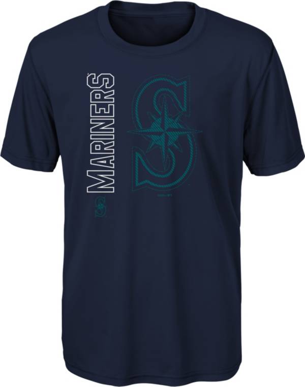 Gen2 Youth Seattle Mariners Navy Double Header T-Shirt