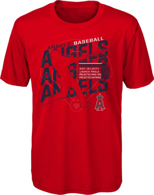 Gen2 Youth Los Angeles Angels Red Matrix T-Shirt