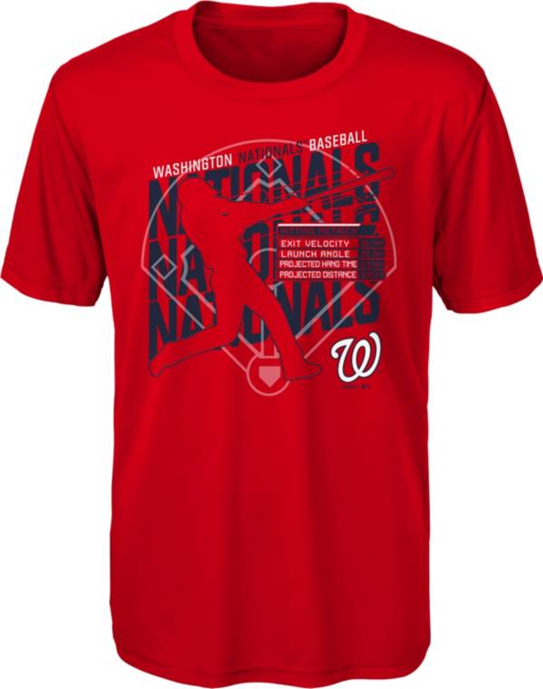 Gen2 Youth Washington Nationals Red Matrix T-Shirt