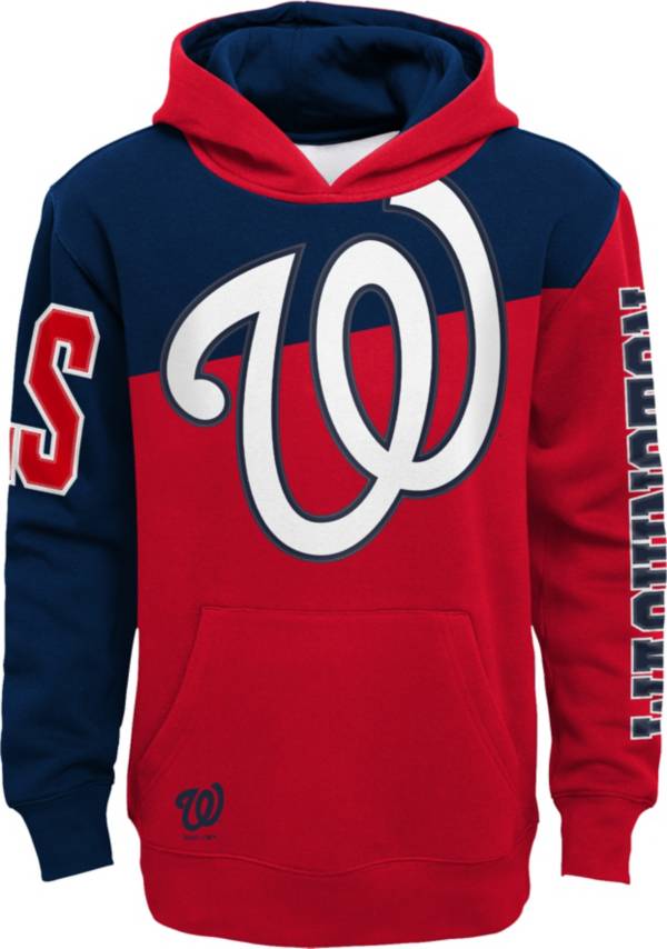 Outerstuff Youth Washington Nationals Red Slub Pullover Hoodie product image