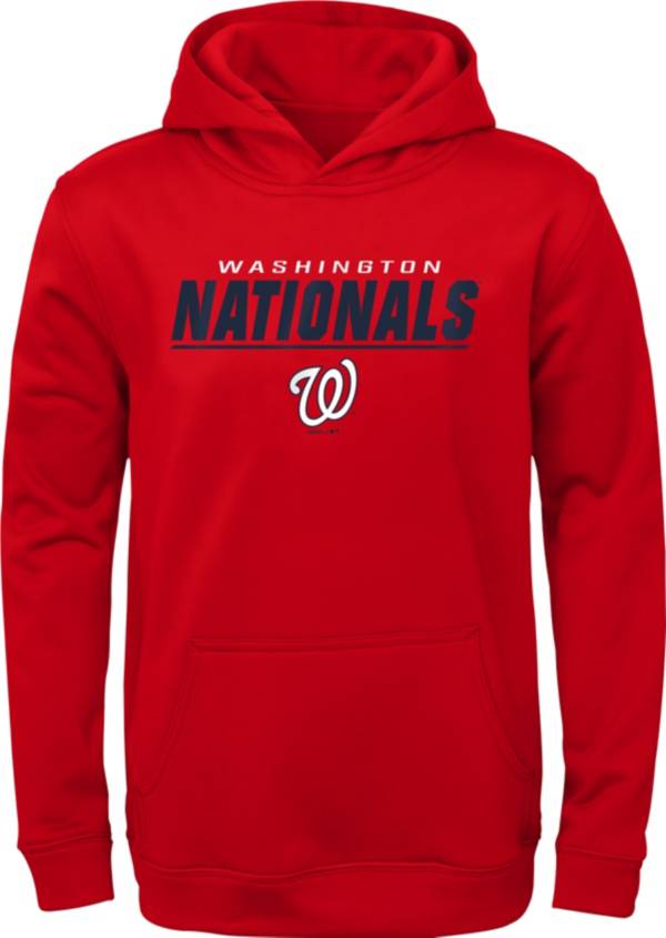 Gen2 Youth Washington Nationals Static Red Pullover Hoodie