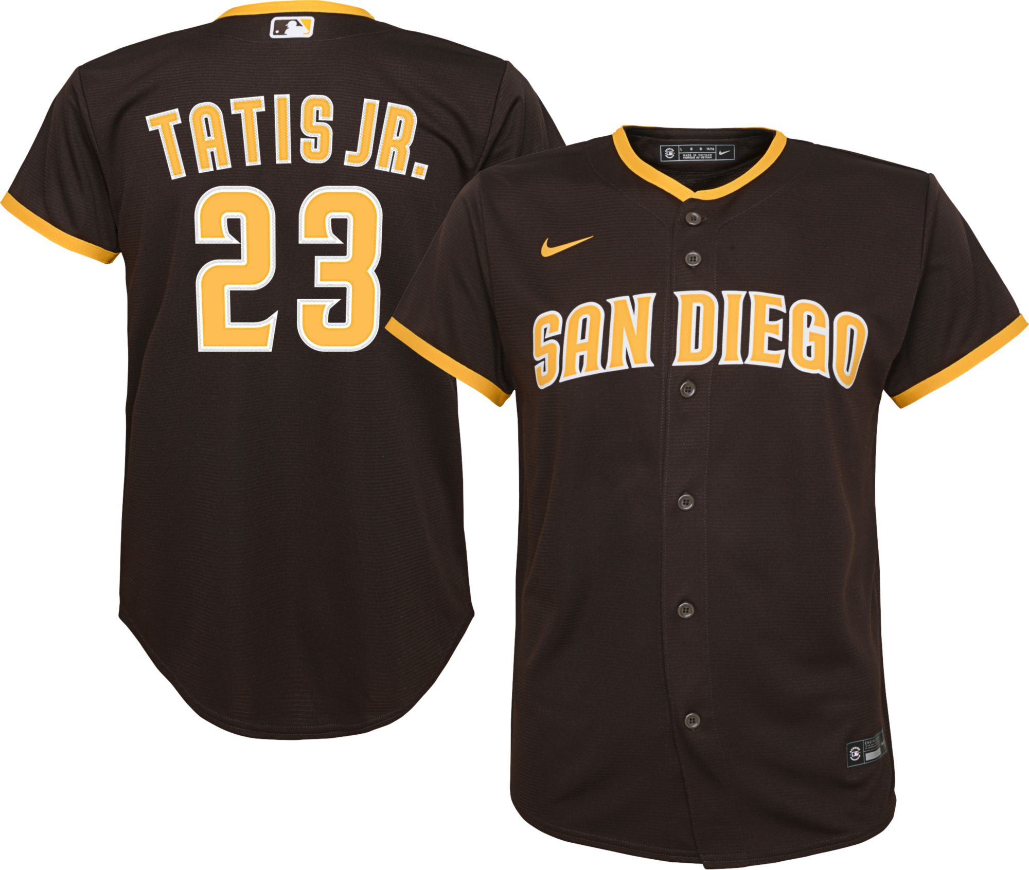 San Diego Padres Fernando Tatis Jr 23 Mlb 2020 Brown Jersey Inspired 3D All  Over Print Polo Shirt -… in 2023