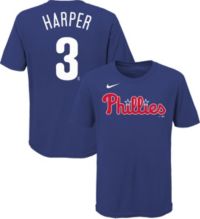 Nike Youth Philadelphia Phillies Bryce Harper #3 Blue T-Shirt