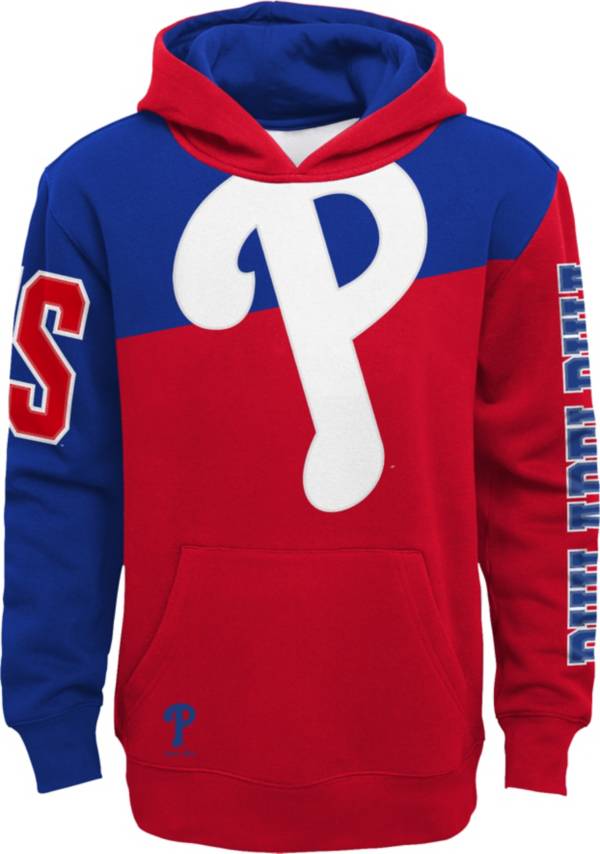 Outerstuff Youth Philadelphia Phillies Red Slub Pullover Hoodie product image