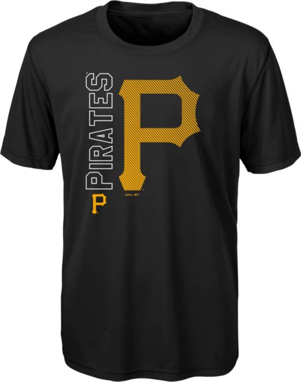 Gen2 Youth Pittsburgh Pirates Black 4-7 Double Header T-Shirt