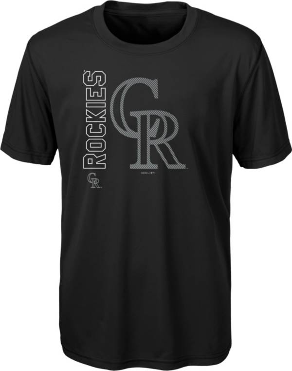 Gen2 Youth Colorado Rockies Black 4-7 Double Header T-Shirt